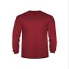 Badger Sports Tri-Blend L/S Tee Red 3X-Large view 1