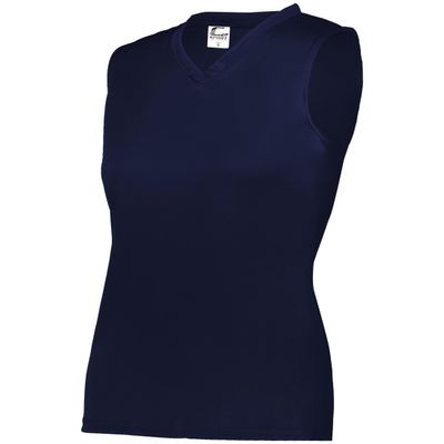 C2 Ladies Sleeveless Tee Navy X-Large