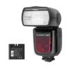 Flashpoint 2X Zoom Li-on R2 TTL On-Camera Flash Speedlight for Canon (V860II-N) + Glow Universal Bounce Diffuser + Flashpoint R2 Pro MarkII 2.4GHz Transmitter for Nikon view 2