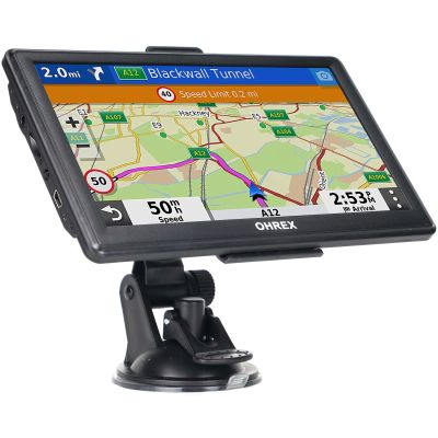 OHREX N700 GPS Navigator for Car Truck RV 2025,Truck GPS Commercial Drivers,Large 7Trucker GPS,Latest 2026 Map with Free Lifetime Updates,Custom Routing,Driver Alerts
