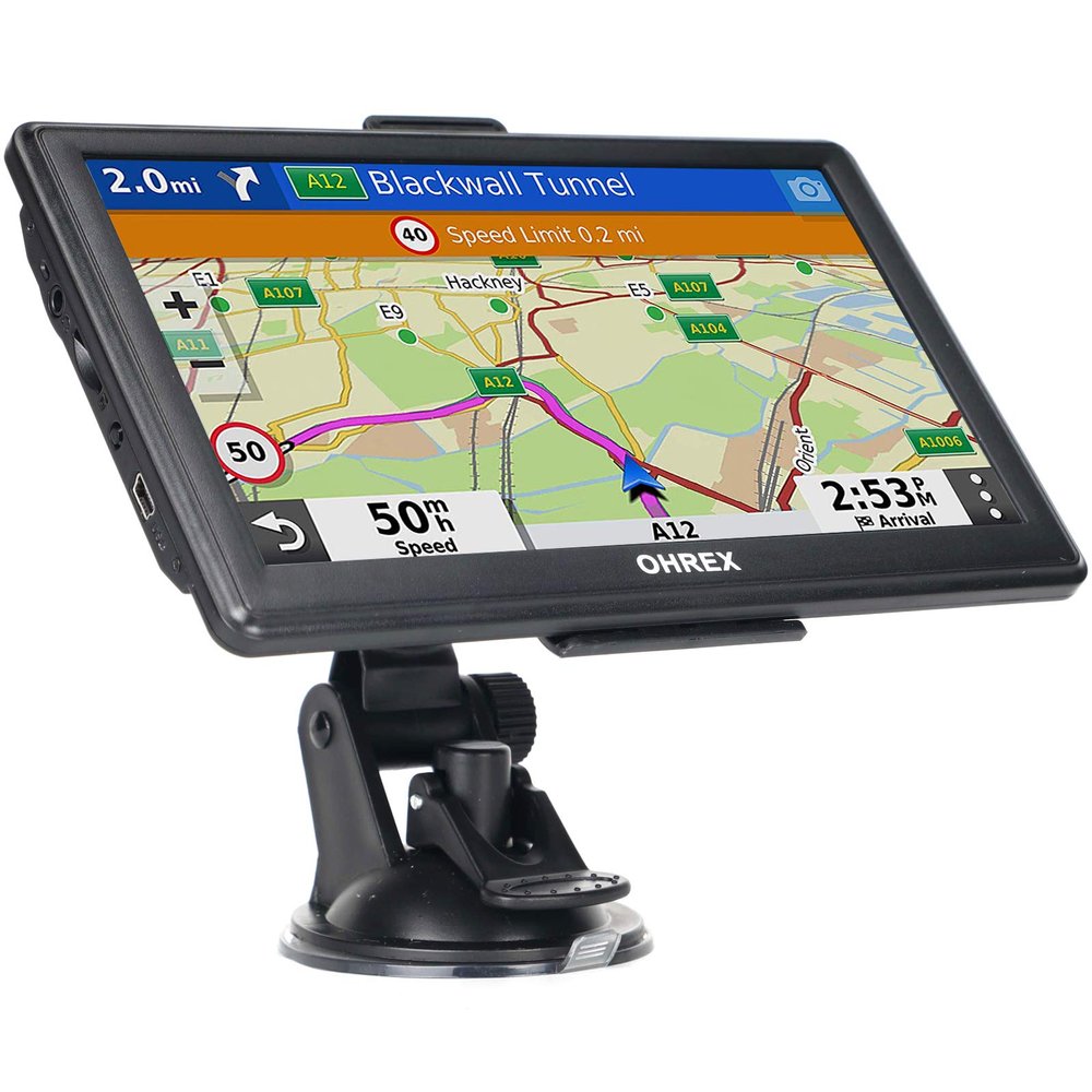 OHREX N700 GPS Navigator for Car Truck RV 2025,Truck GPS Commercial Drivers,Large 7Trucker GPS,Latest 2026 Map with Free Lifetime Updates,Custom Routing,Driver Alerts