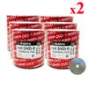1200 Pack Ridata DVD-R 16X 4.7GB 120 Min Silver Logo Top Blank Data Video Media Recordable Disc view 2