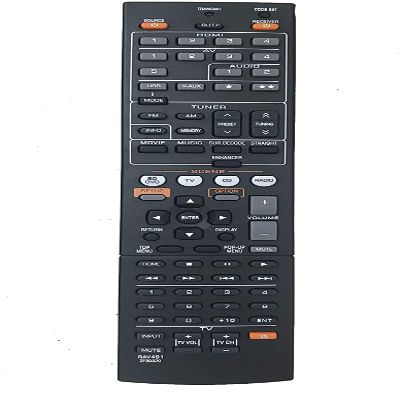 Remote Control for Yamaha RAV477 ZA238700 RXV677BL RAV472 ZA238200 RAV443 WW511500 RX-V771 RAV433 WW510500 RAV521 RX-V377 AV A/V Audio Video Receiver