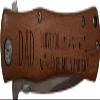 Dad - I Love You to The Moon and Back Stainless Steel Folding Pocket Knife with Clip, Wood view 2