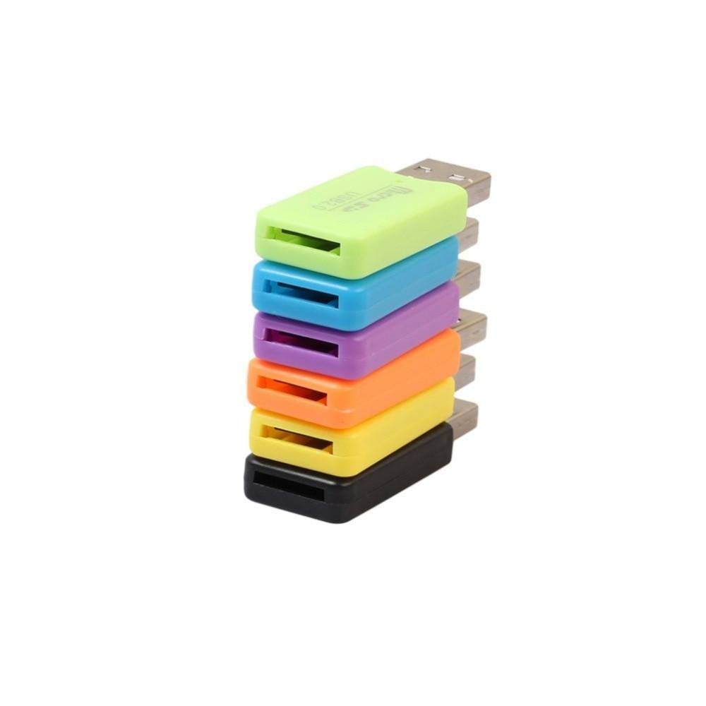 5Pcs/Pack USB 2.0 Mini Card Reader for Micro SD TF Adapter Plug and Play