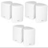 Rockville Cube 3.5 in White Home Theater Wall Speakers with Swivel Brackets, Compact Design for Surround Sound and Small Room Audio Systems, 6-Piece view 1