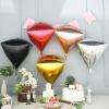 Tableclothsfactory 3 Pack 16" Gold 4D Aluminum Foil Self-Sealing Wholesale Diamond Shape Mylar Balloons view 3