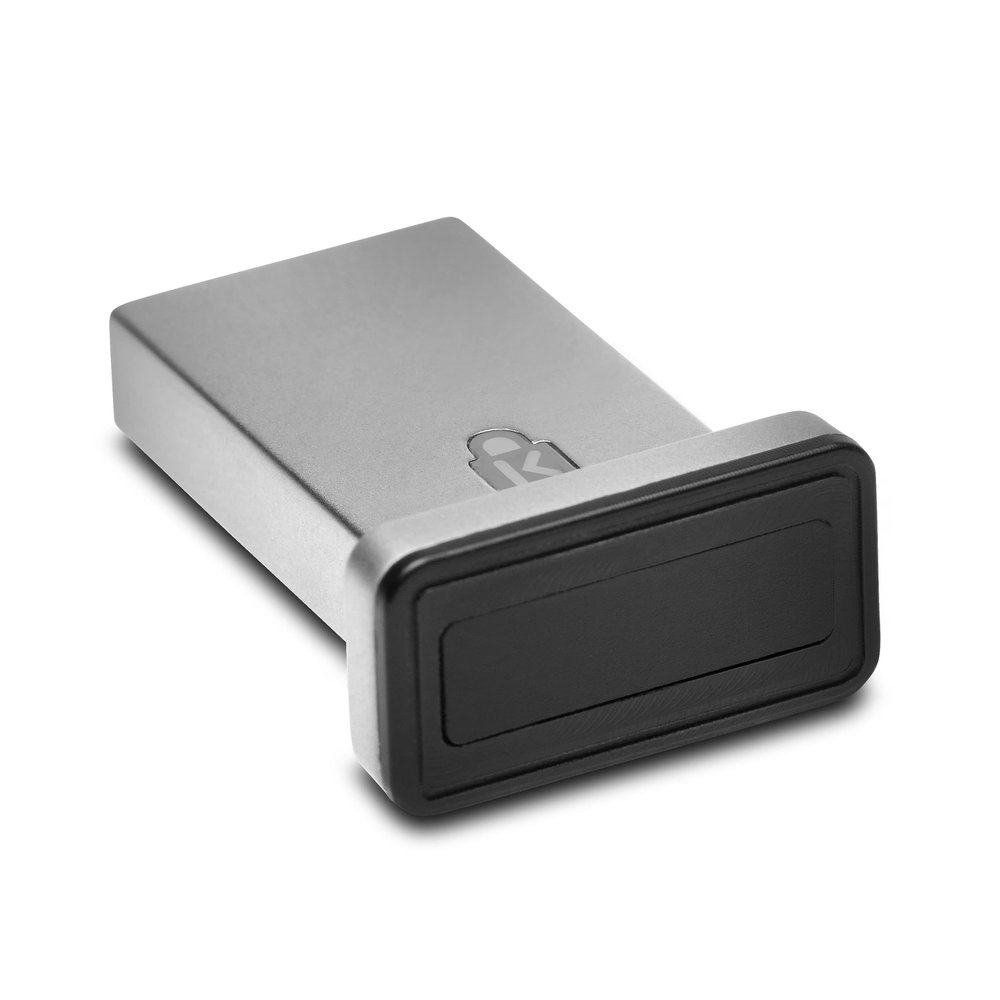Kensington VeriMark Gen2 USB-A Fingerprint Key Reader - Windows Hello & Windows Hello for Business, Tap and Go, Anti-Spoofing (K64704WW)