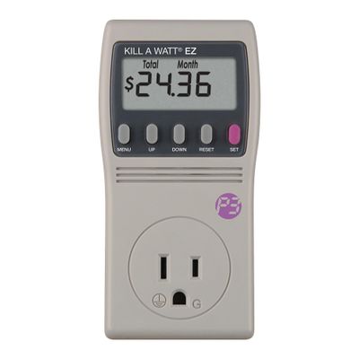 P3 2-Pack International P4460 Kill A Watt EZ Electricity Usage Monitor, Grey