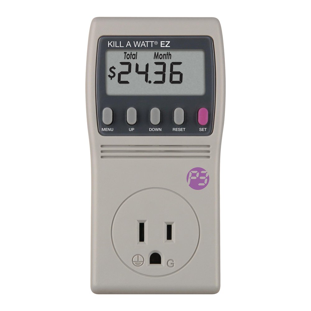 P3 2-Pack International P4460 Kill A Watt EZ Electricity Usage Monitor, Grey