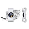 GRAPHICS & MORE Superman Darkseid Character Headphone Earbud Cord Wrap - Charging Cable Manager - Wire Organizer Set of 2 - White view 2