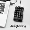Calvas Aluminum Alloy Panel - Numeric Keypad for Laptop - Tab Key Feature - Full Size 21 Keys - Ergonomic Design - Blue Backlit view 3