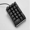 Calvas Aluminum Alloy Panel - Numeric Keypad for Laptop - Tab Key Feature - Full Size 21 Keys - Ergonomic Design - Blue Backlit view 4