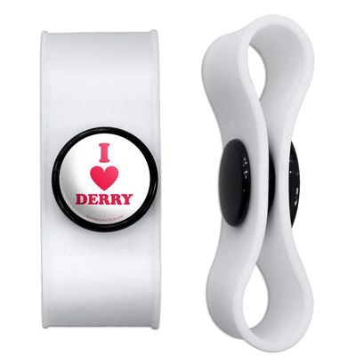 GRAPHICS & MORE IT: Chapter 2 I Love Derry Headphone Earbud Cord Wrap - Charging Cable Manager - Wire Organizer Set of 2 - White