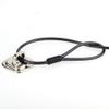 Security Anchor Base Plate for Keyed or Combination Cable Locks,Desk Mount Anchor Accessory for Cable Locks view 2