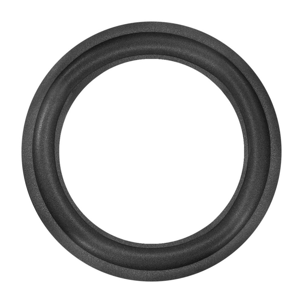 uxcell 12 Inch Speaker Foam Edge Folding Ring Horn Replacement Parts for Speaker Black