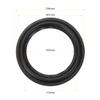 uxcell 6.1 Inch Speaker Rubber Edge Folding Ring Horn Replacement Parts for Speaker Black 2pcs view 2