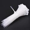 uxcell Nylon Cable Ties 4 Inch Self-Locking Zip Ties 0.12 Inch Width White 250pcs view 3