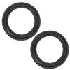 uxcell 8 Inch Speaker Foam Edge Folding Ring Horn Replacement Parts for Speaker Black 2pcs view 1
