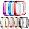 [8-Pack] Screen Protector Case Compatible with Fitbit Versa Cover,All-Around Soft TPU Plated Cover Ultra Slim Scratch-Proof Bumper Shell Accessories (8 Colors) view 1