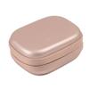 Alltravel case for External Solid State Drive Samsung T7, T7 Touch, T5, T3 250GB 500GB 1TB 2TB SSD USB 3.0 External Solid State Drives, Strong Compact Light Weight case, Mesh Pocket (Rose Gold) view 2