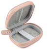 Alltravel case for External Solid State Drive Samsung T7, T7 Touch, T5, T3 250GB 500GB 1TB 2TB SSD USB 3.0 External Solid State Drives, Strong Compact Light Weight case, Mesh Pocket (Rose Gold) view 4