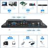 Haiway 10.1 inch Security Monitor, 1366x768 Resolution Small HDMI Monitor Small Computer Monitors with Remote Control with Built-in Dual Speakers HDMI VGA BNC USB Input for Gaming CCTV Raspberry Pi PC view 4
