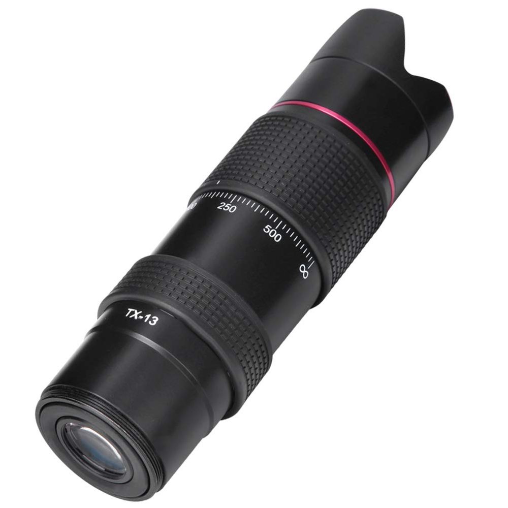 Telescope TX-13 12X FMC Multi-Layer Film with 37mm Thread Hole High Definition Telephoto Lens for Bird Watching,Camping