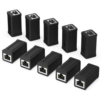 BENFEI RJ45 Inline Coupler, 10 Pack Cat7 Cat6 Cat5e Ethernet Coupler Female to Female