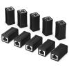 BENFEI RJ45 Inline Coupler, 10 Pack Cat7 Cat6 Cat5e Ethernet Coupler Female to Female view 1