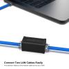BENFEI RJ45 Inline Coupler, 10 Pack Cat7 Cat6 Cat5e Ethernet Coupler Female to Female view 2