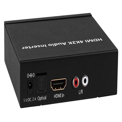 AllAboutAdapters Premium HDMI DVI Audio Injector Encoder + HDMI Repeater Function