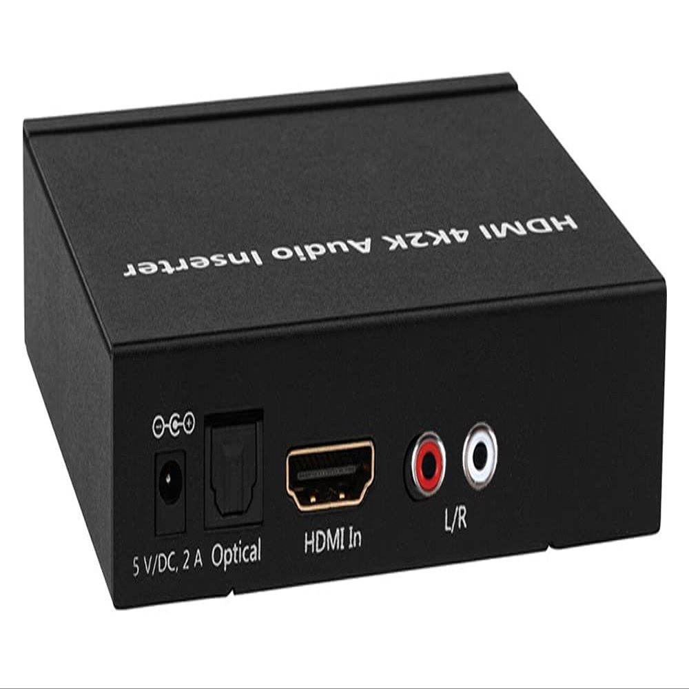 AllAboutAdapters Premium HDMI DVI Audio Injector Encoder + HDMI Repeater Function