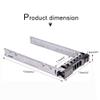 2.5" SAS SATA Hard Drive Tray Caddy 4Pack, Compatible with Dell G176J PowerEdge R610 T610 R620 R710 T710 R720 R815 R820 view 4
