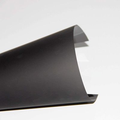 Rear Projection Screen Material Self - Adhesive Holographic Rear Projection Glass Film for Office Conference Presentation, Black, 60Inchx35.4Inch