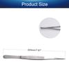Utoolmart 1Pcs 200mm Lenght Stainless Steel Straight Pointed Tweezers with Serrated Tip view 2