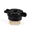 8Pin EL34 6550 KT88 CMC Bakelite Gold Tube Sockets view 2
