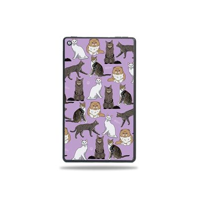 MightySkins Skin Compatible with Amazon Fire 7 Tablet (2019) - Cat Chaos | Protective, Durable, and Unique Vinyl Decal Wrap Cover | Easy to Apply, Remove, and Change Styles | Made in The USA