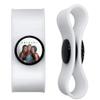 GRAPHICS & MORE Friends The Girls Headphone Earbud Cord Wrap - Charging Cable Manager - Wire Organizer Set of 2 - Black view 1