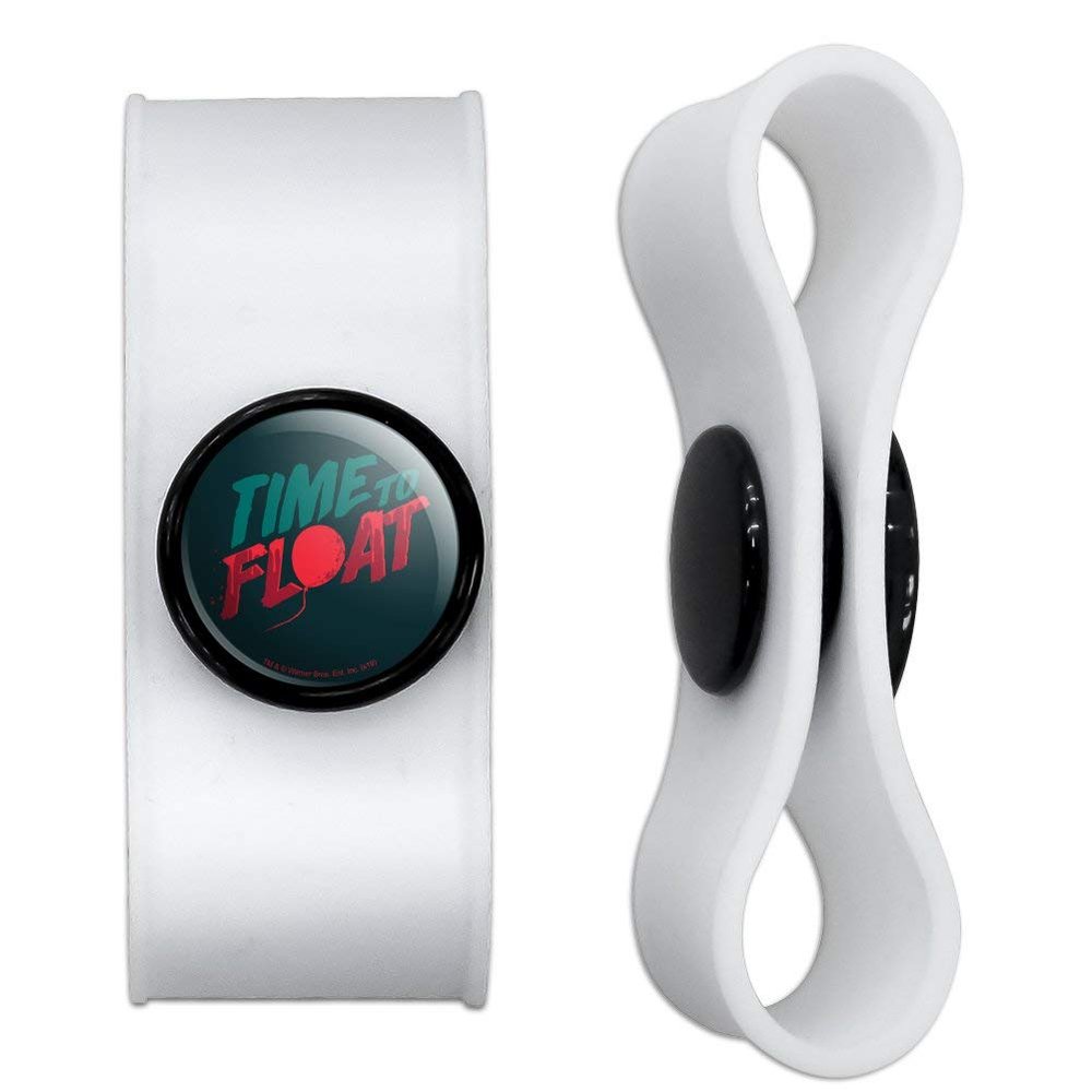GRAPHICS & MORE IT:Chapter 2 Time to Float Headphone Earbud Cord Wrap - Charging Cable Manager - Wire Organizer Set of 2 - Black