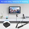 Golvery Bluetooth Headphones Transmitter for TV Watching, Neckband Wireless Stereo Earphones Earbuds Set w/Transmitter Adapter for Optical Digital RCA 3.5mm Aux TVs, Plug n Play No Audio Delay view 3