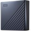 WD 2TB My Passport Ultra Blue Portable External Hard Drive, USB-C - WDBC3C0020BBL-WESN (Renewed) view 1