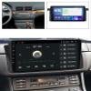 MekedeTech Android Car Stereo GPS for BMW E46 Coupe M3 Rover 316i 318i 3 Series 1999-2005 Head Unit,1280 * 720 Resolution Touch Screen Upgrade with 4G LTE Wireless CarPlay/Android Auto,8 core 2+32G view 2