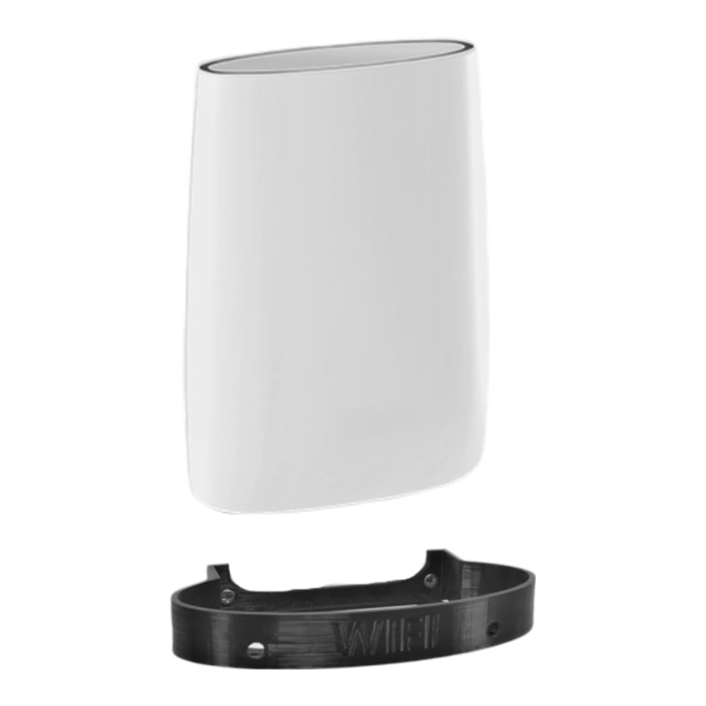 Jabtek Wall Mount Wall Bracket Compatible with The Netgear Orbi Rbr50 & Rbs50 for WiFi Mesh System Black