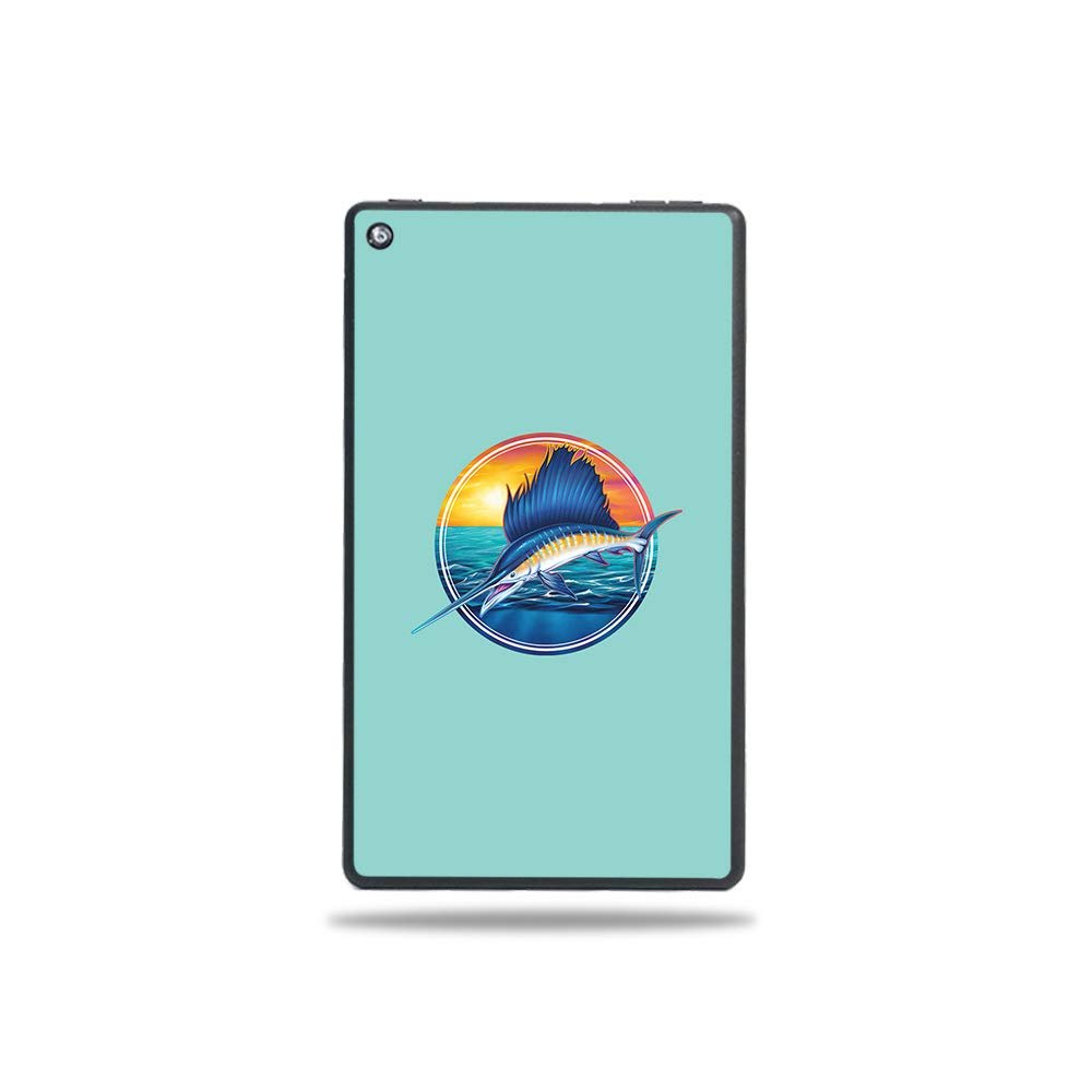 MightySkins Skin Compatible with Amazon Fire 7 Tablet (2019) - Sailfish | Protective, Durable, and Unique Vinyl Decal Wrap Cover | Easy to Apply, Remove, and Change Styles | Made in The USA