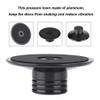 Disc Stabilizer for Record Players, Aluminum Metal Turntable Balanced Record Weight Clamp(Black) view 4