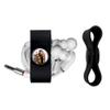GRAPHICS & MORE Mortal Kombat Klassic Scorpion Character Headphone Earbud Cord Wrap - Charging Cable Manager - Wire Organizer Set of 2 - White view 2