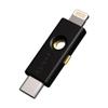 Yubico - YubiKey 5Ci - Multi-Factor authentication (MFA) Security Key and passkey for iPhone/Android/PC, Dual connectors for Lighting/USB-C, FIDO Certified view 1