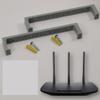 3D Cabin Tp Link Wr940N Wireless Router Wall Mount Wall Bracket Grey view 1