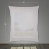 40" x 60" Window Gray Holographic + 40" x 60" White Window Rear Projection Screens with Mounting Hardware for Projecting Halloween Videos view 4